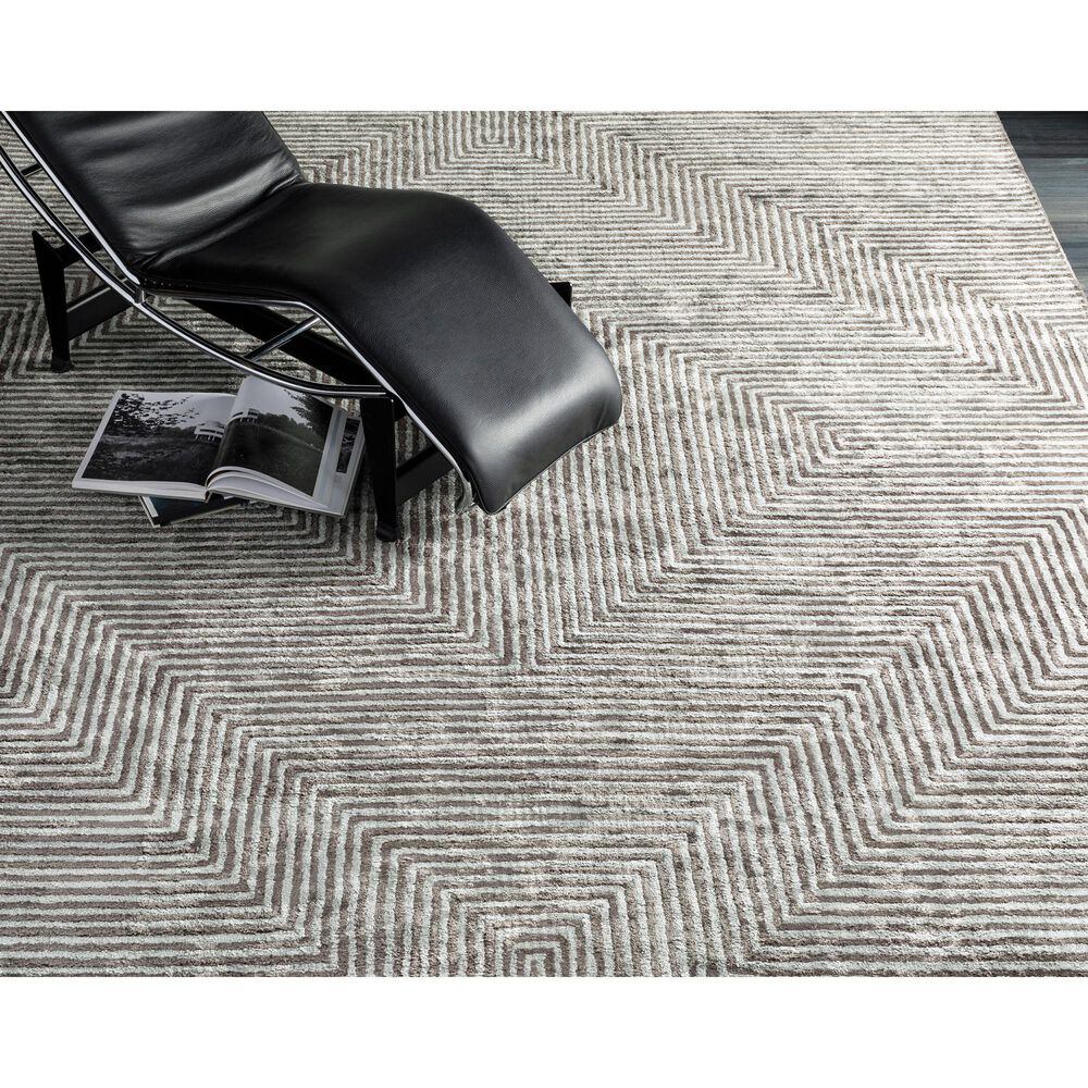 Surya Quartz 10&#39; Square Dusty Sage and Dark Green Area Rug, , large