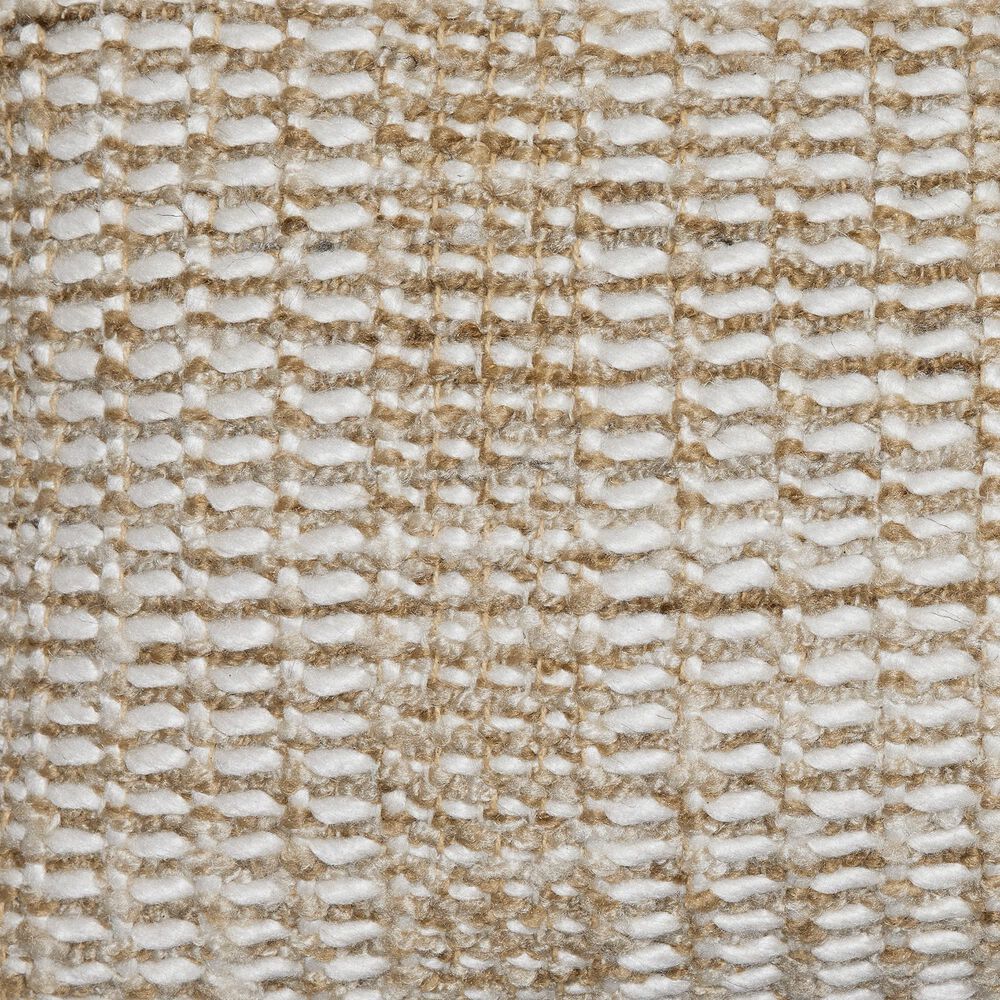 Ashley Hathby 14&quot; x 22&quot; Lumbar Throw Pillow in Tan and White, , large