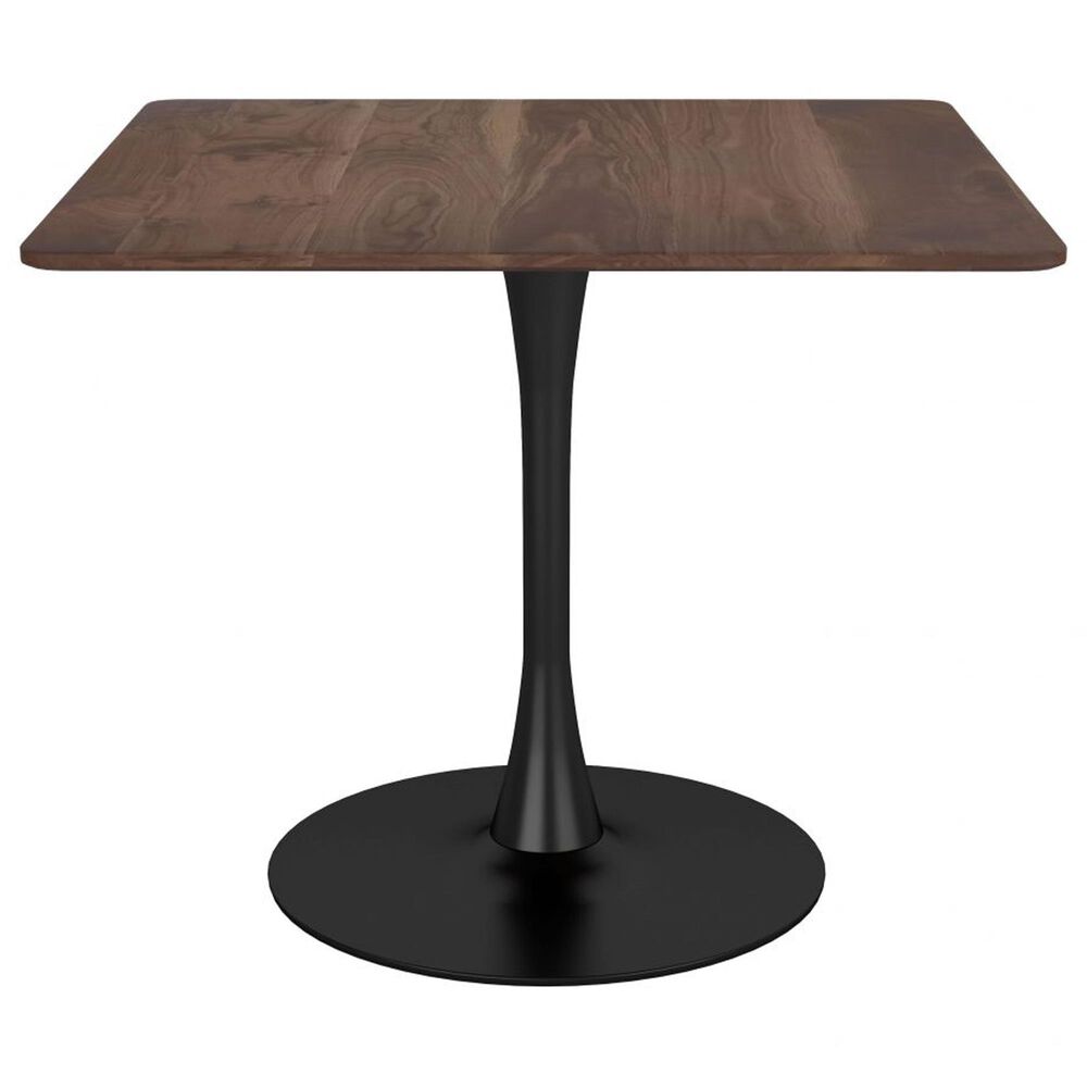 Zuo Modern Molly Dining Table in Brown and Black - Table Only, , large