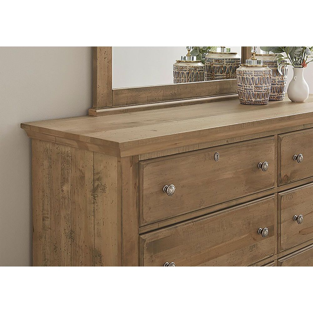 Viceray Collections Carlisle 8-Drawer Dresser in Warm Natural, , large