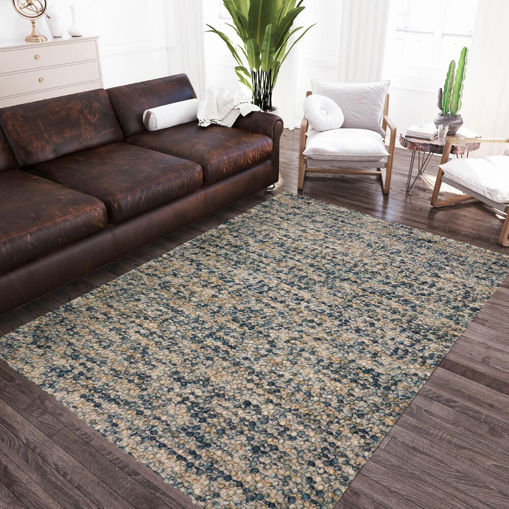 Dalyn Rug Company Hanu 5&#39; x 7&#39;6&quot; Navy Area Rug, , large