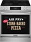 Frigidaire Gallery 30" Freestanding Electric Convection Range with Stone-Baked Pizza in Stainless Steel, , large