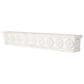 Maple and Jade 60" Wall Shelf in Distressed White and Brown, , large