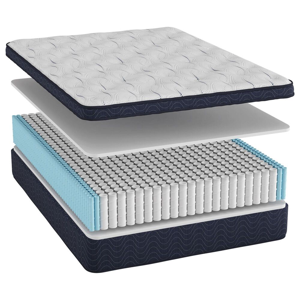 Southerland Shasta Plush Euro Top Twin Mattress with High Profile Box Spring, , large