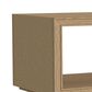 Flexsteel Waterfall Rectangular Coffee Table with Casters in Light Oak, , large