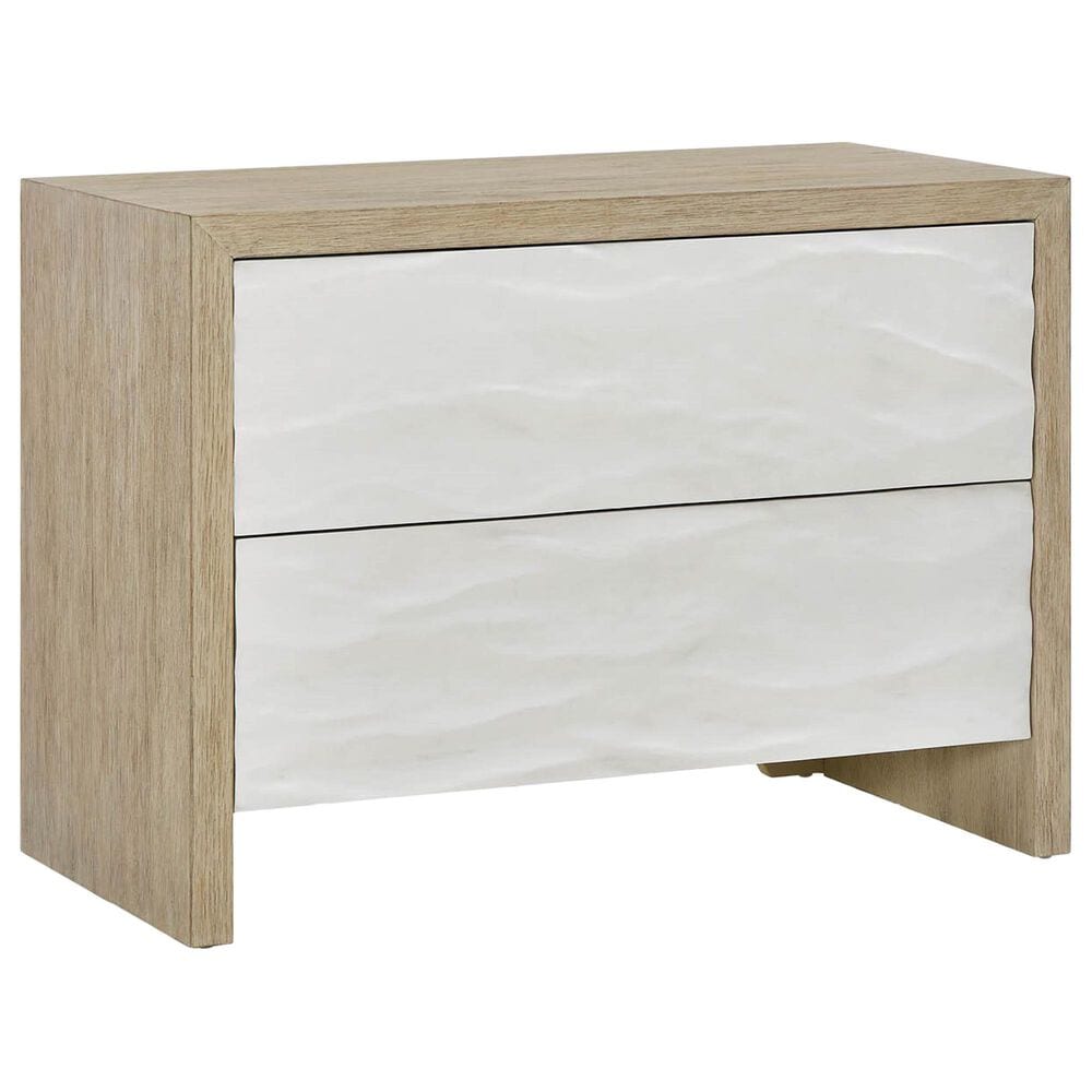 Furniture Worldwide Oasis 2-Drawer Chest in Dockside and White, , large