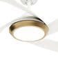 Hunter Vespucci 52" Outdoor Ceiling Fan in Fresh White, , large