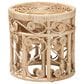 Baxton Studio Bowie 2-Piece Nesting End Table Set in Natural Brown, , large