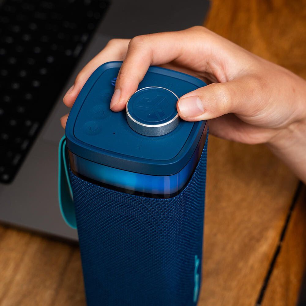JLab JBuds Party Portable Bluetooth Speaker in Navy, , large
