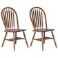 Belle Furnishings Carolina Crossing Side Chair in Light Brown (Set of 2), , large