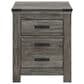 Ashley Frandern 4-Piece Twin Panel Bedroom Set in Rustic Warm Gray, , large