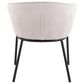 Lumisource Ashland Chair in Cream/Black, , large