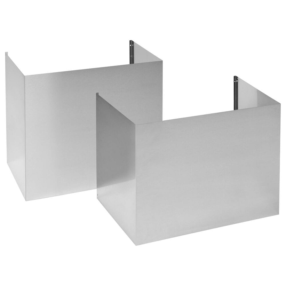 Monogram 12" Ceiling Duct Cover Kit for 36" Wall Mount Ventilation Hood in Stainless Steel, , large