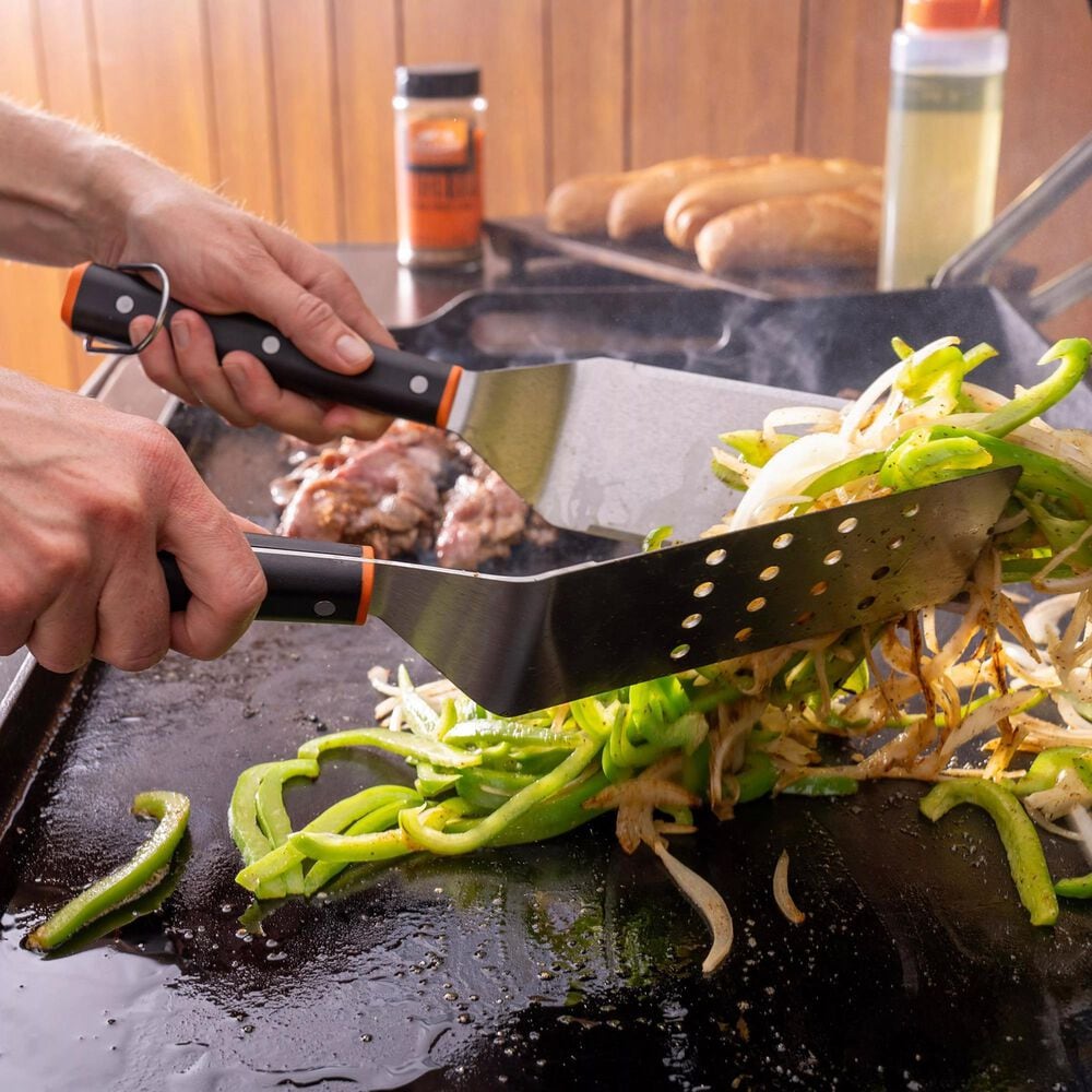 Traeger Grills Flat Top Essential Bundle in Black and Orange, , large