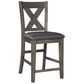 Ashley Caitbrook 24" Counter Height Stool in Antiqued Gray Wash, , large
