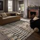 Loloi Bleecker Beige and Stone 4" x 6" Area Rug, , large