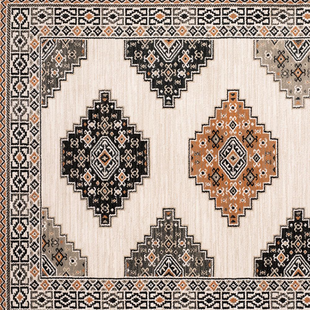 Oriental Weavers Georgia Southwest 640A0 9&#39;10&quot; x 12&#39;10&quot; Ivory Area Rug, , large