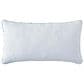 J. Queen New York Afton 13" x 24" Lumbar Pillow in White and Blue, , large