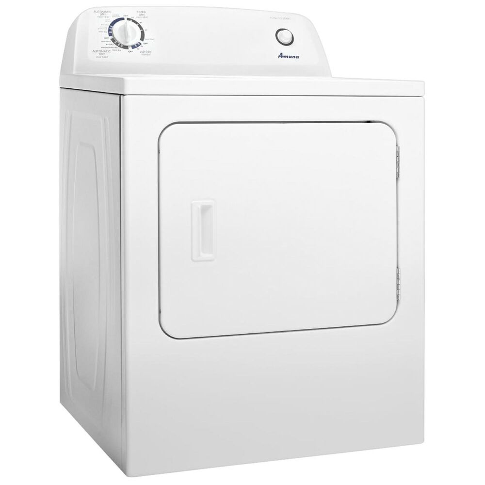 Amana 6.5 Cu. Ft. Gas Dryer with Automatic Dryness Control in White, , large