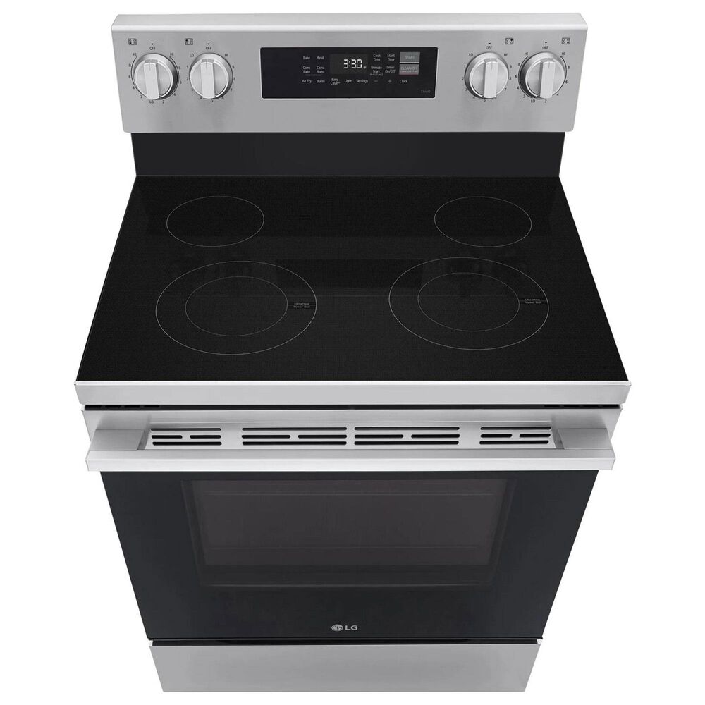 LG 6.3 Cu. Ft. Smart Electric Range in Stainless Steel, , large