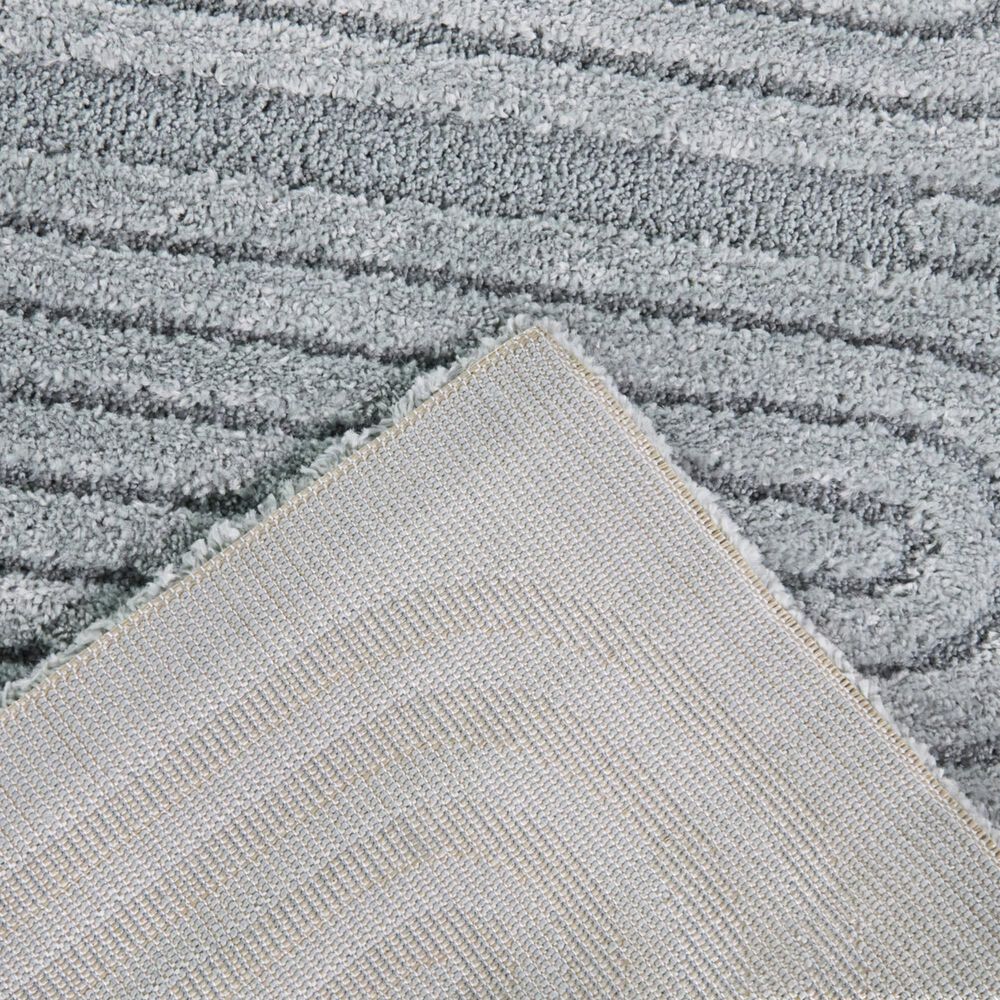 Balta Rugs Cocoon Ettore Teal 5'3" x 7' Area Rug, , large