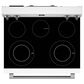 Maytag 5.3 Cu. Ft. Freestanding Electric Range with Steam Clean in White, , large