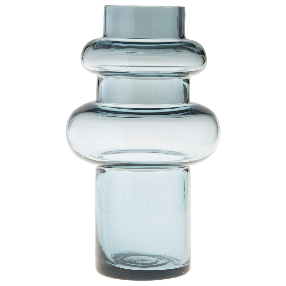 Ashley Vallmen 10.25" Vase in Blue, , large