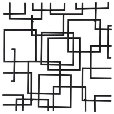 Ashley Aadanton 26" x 26" Wall Decor in Black, , large