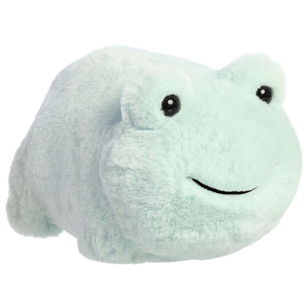 Aurora 10" Friesia Frog Stuffed Animal in Pastel Blue, , large