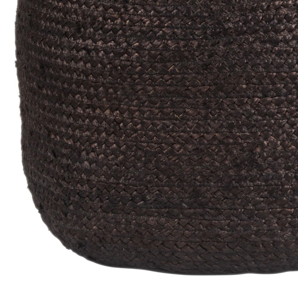 Zuo Modern Lillian Footrest Ottoman in Black, , large