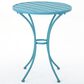 Hearth and Haven Colmar 3-Piece Outdoor Bistro Set in Blue, , large