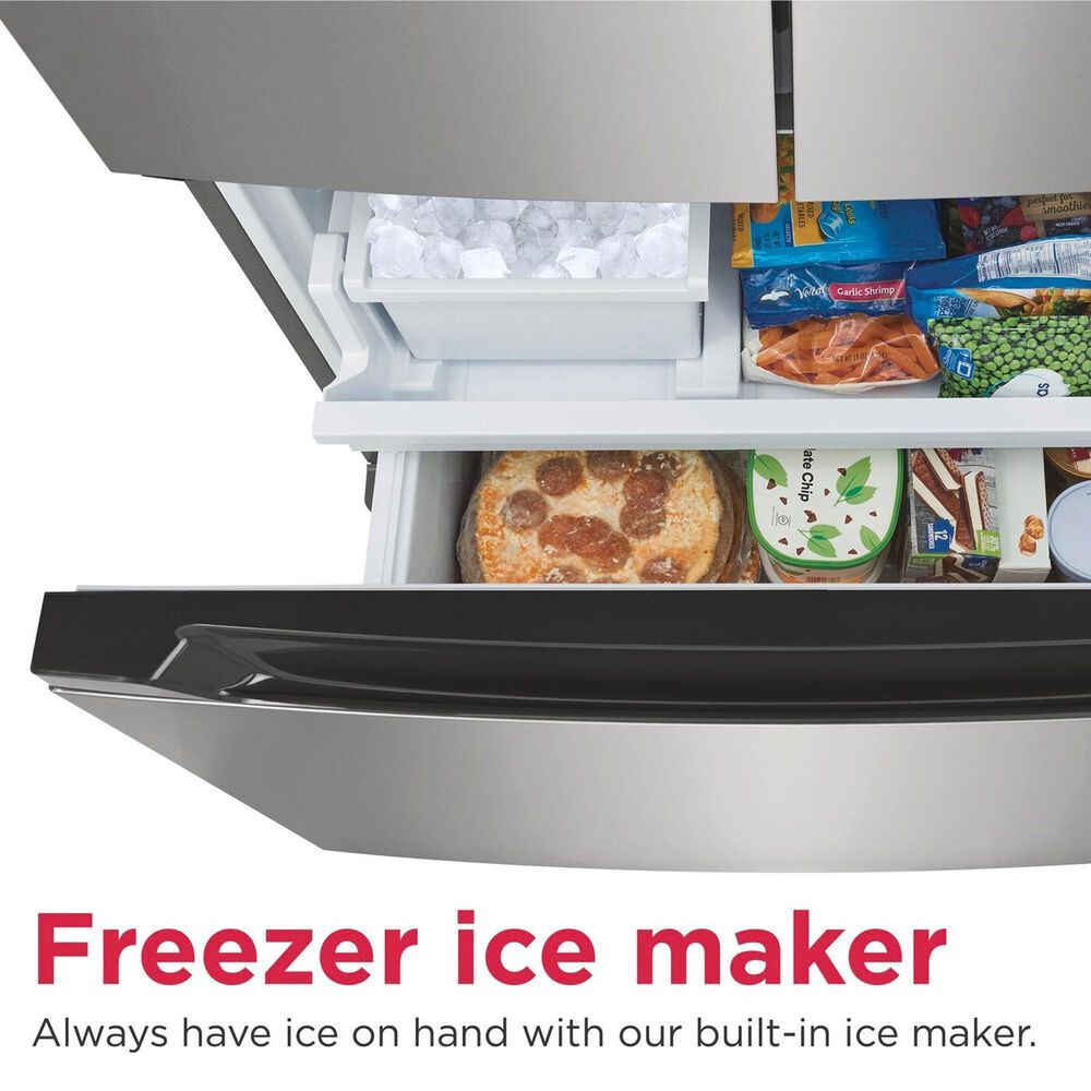 Frigidaire 20 Cu. Ft. French Door Refrigerator in Fingerprint-Resistant Stainless Steel, , large