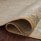 Chris Loves Julia x Loloi Rosemarie 5" Round Gold and Sand Area Rug, , large