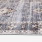 Central Oriental Rugease Velveteen Raquel Light Gray and Beige 2"3" x 6" Runner, , large
