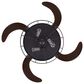 Beacon Lighting Fanaway 48" Ceiling Fan with Light in Oil Rub Bronze, , large