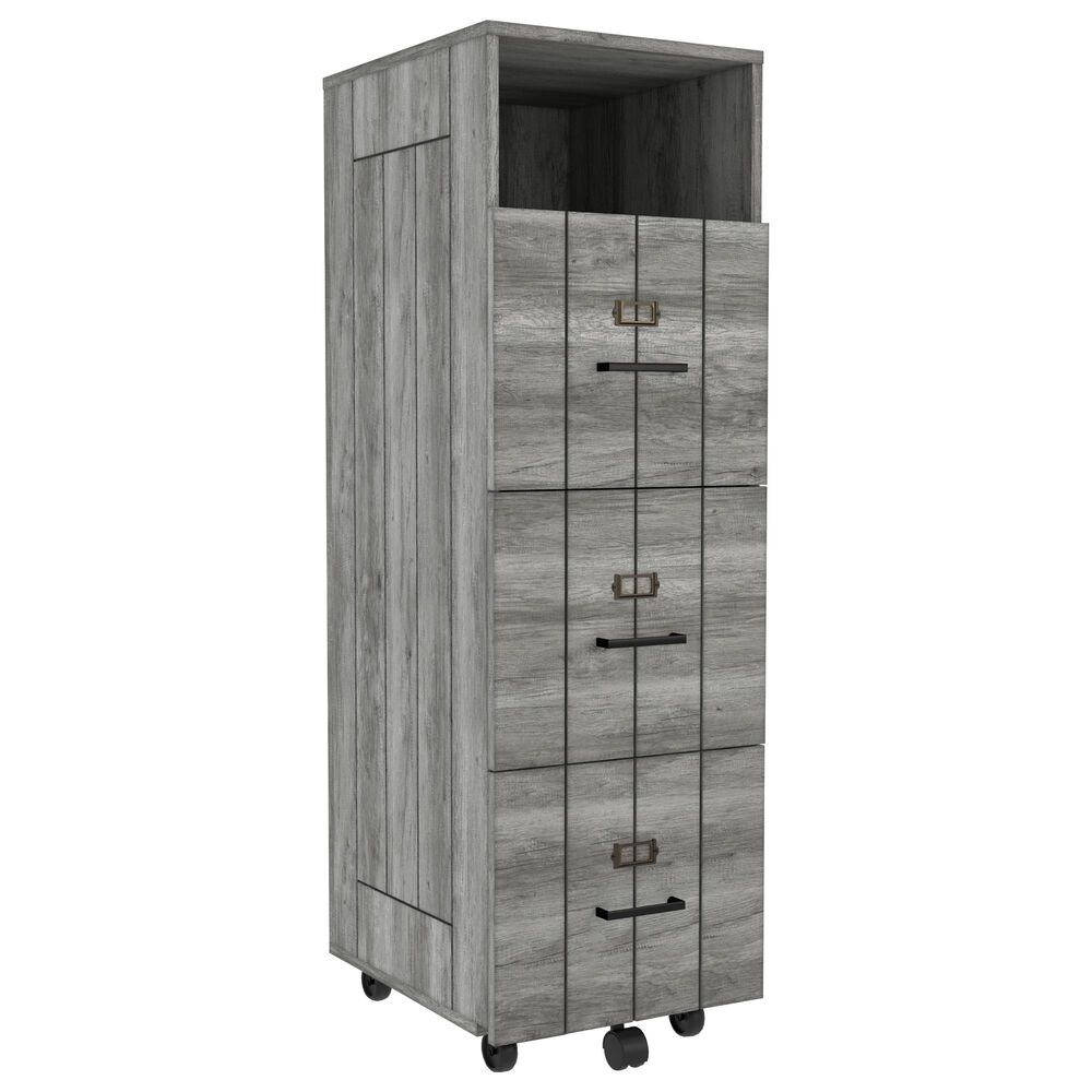 Furniture of America Berry File Cabinet in Vintage Gray Oak, , large