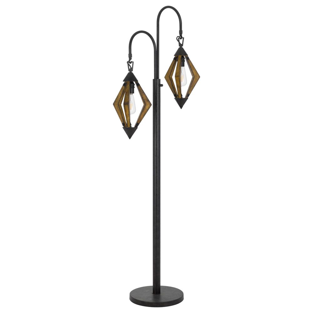 Cal Lighting Valence Floor Lamp in Black, , large