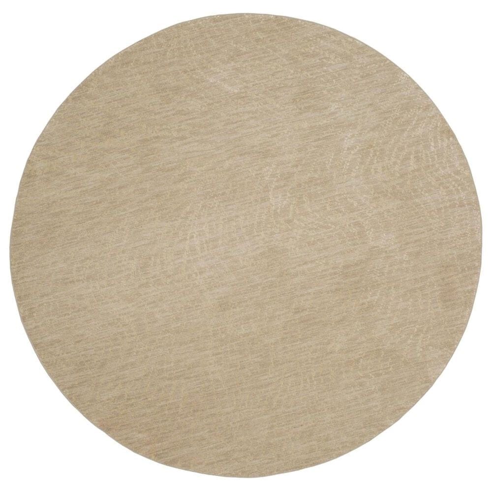 Karastan Enigma Spectral?90967-70040 8" Round Alabaster Area Rug, , large