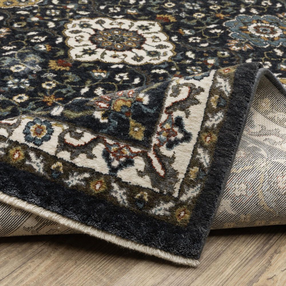 Oriental Weavers Vivian VI04C 2&#39;3&quot; x 7&#39;6&quot; Blue Runner, , large