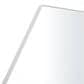 Maple and Jade 40" Hexagon Wood Wall Mirror with Thin Minimalistic Frame in White, , large