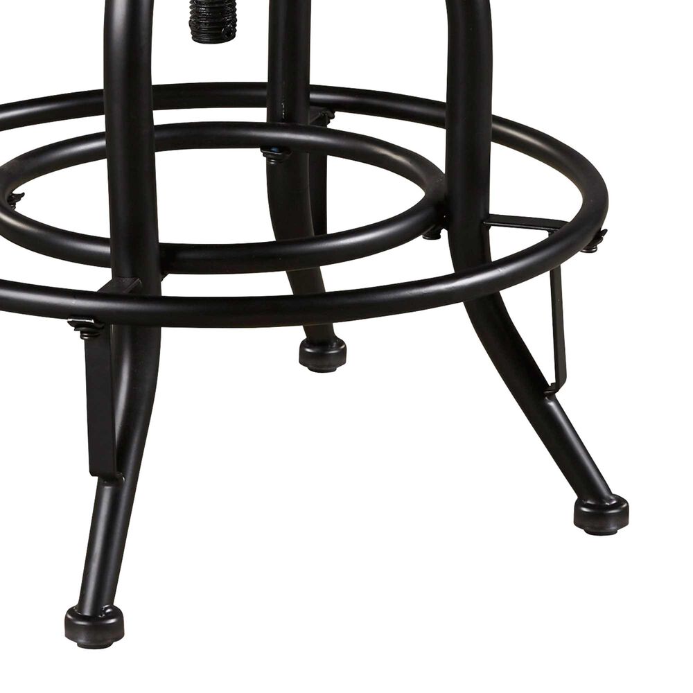 Signature Design by Ashley Valebeck Swivel Barstool in Brown/Black &#40;Set of 2&#41;, , large