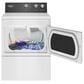 Maytag 7.4 Cu. Ft. Front Load Electric Dryer with IntelliDry Sensor in White, , large