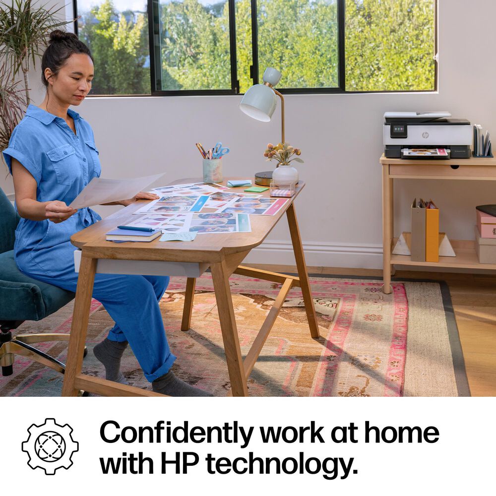 HP OfficeJet Pro 8135 All-in-One Printer in White and Charcoal, , large