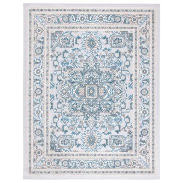 Safavieh Cabana CBN680N 8" x 10" Navy and Grey Indoor/Outdoor Area Performance Rug, , large
