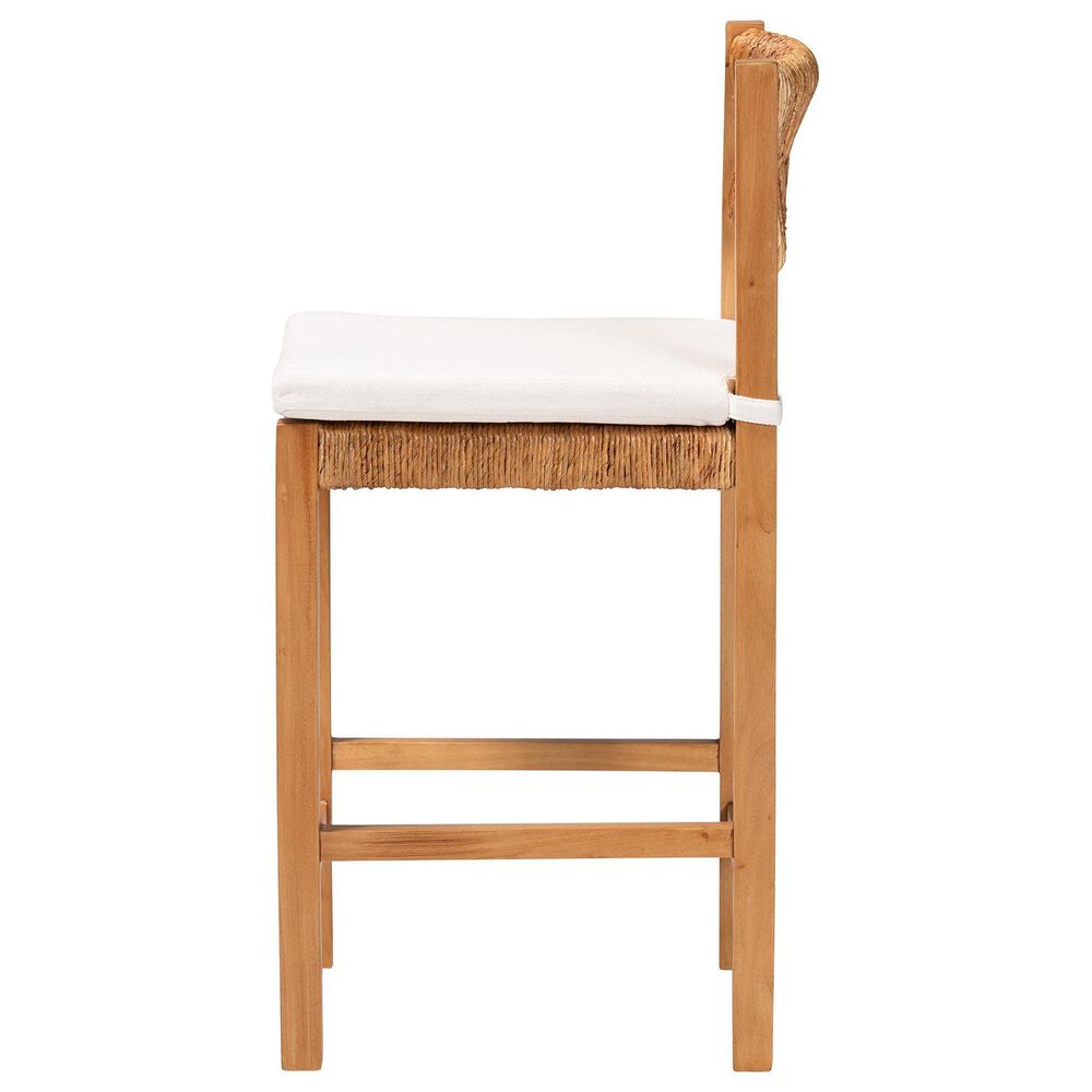Baxton Studio Pava Counter Stool in Honey, , large