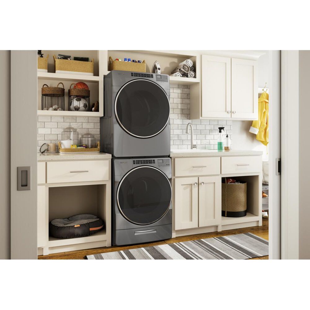 Whirlpool 5.0 Cu. Ft. Front Load Washer in Chrome Shadow, , large