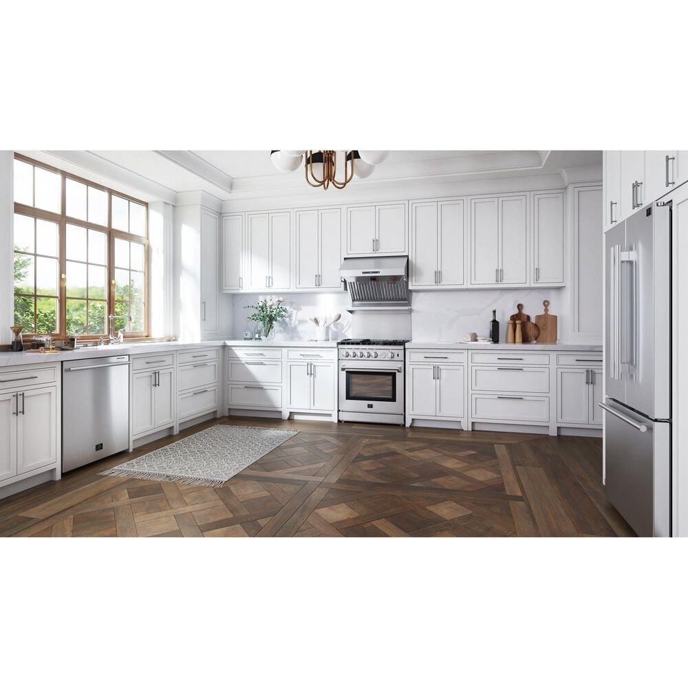 Forno Pozzo 24" Built-In Tall Tub Top Control Dishwasher with 49 dBA in Stainless Steel, , large