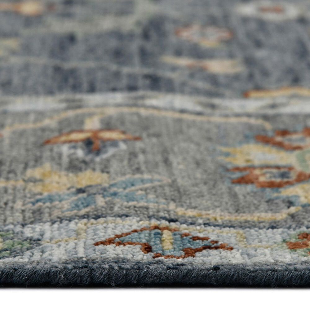 Amer Rugs Jaigarh 2&#39; x 3&#39; Denim and Slate Area Rug, , large