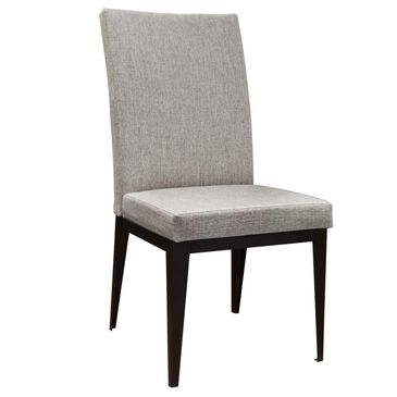Amisco Leo Side Chair in Oxidado and Shiitake, , large