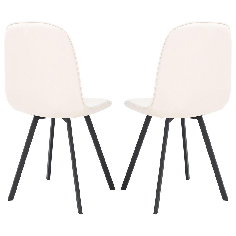 Safavieh Ellery Dining Chair in Beige &#40;Set of 2&#41;, , large